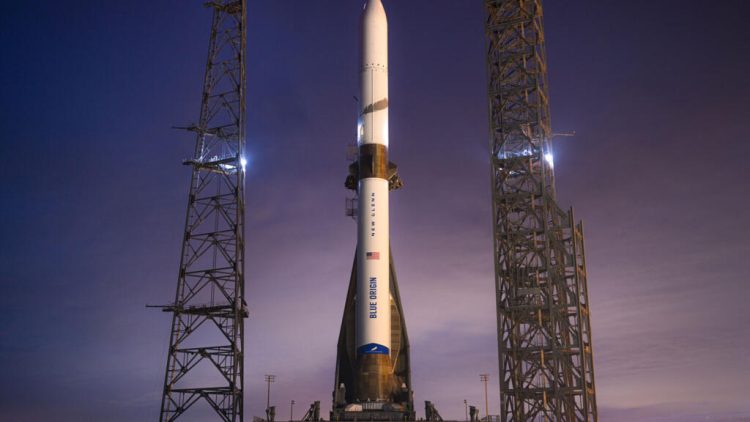 Blue Origin reporte le premier lancement de sa fusée New Glenn